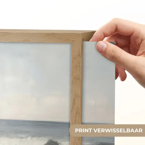 Roeiboot - Zee - Horizon Light Box met batterij (Wandlamp) middel -USP_websiteprintNL