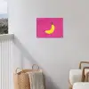 Banaan - Geel - Fruit tuinposter los doek klein -sfeer8
