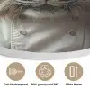 Tijger - Kokskleding - Bruin Akoestische PET Vilt - Rond klein -closeup_NL