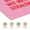 Roze - Zon - Quote poster papier klein -closeup_NL
