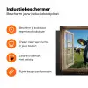 Doorkijk - Koe - Weiland - Dieren - Natuur Inductie beschermer vinyl 3mm klein -zzzzzzz-td-ups