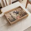 Kimono - Vrouw - kersenbomen Dienblad Rechthoek middel -sfeer1