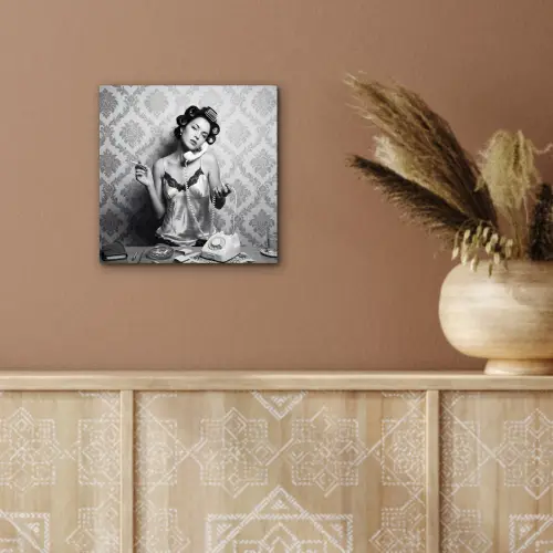 Chic - Vrouw - Zwart - Wit aluminium wit klein -sfeer4