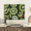 Kiwi - Fruit - Groen PET vilt klein -sfeer1