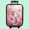 Eenhoorn - Roze - Vlinder - Bloemen Kinderkoffer - Zwart klein -zzz_website3d_nbs2