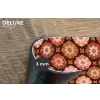 Geometrisch - Bloemen - Kleurrijk Placemat vinyl groot 368 -closeup