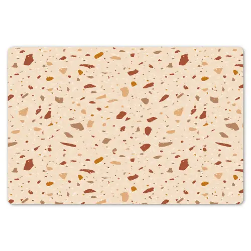 Terrazzo -  Patroon - Kleurrijk - Steen Placemat vinyl groot 368 -zzsfeer1_Kitchenyeah-website