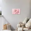 Bloem - Pioenroos - Roze Tuinposter op houten frame 2 cm dik klein -sfeer1