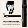 Vrouw - Lolly - Zwart - Wit Inductie beschermer vinyl 3mm middel -zzzzzzz-induclip_FR