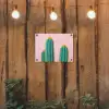 Cactussen - Modern - Pastel tuinposter los doek klein -sfeer1