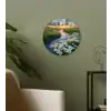 Beekje - Landschap - Margriet Wandcirkel kunststof plaat 5mm dik klein -sfeer3