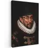 Willem van Oranje - Adriaen Thomasz - Bril canvas 2cm klein -z3d