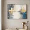 Abstract - Kunst - Goud Textielframe zwart klein -sfeer2