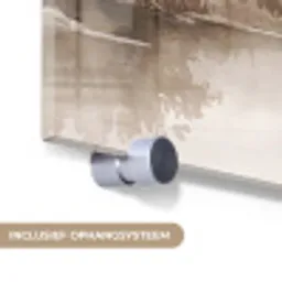 Rivierlandschap - Minimalistisch - Aardetinten plexiglas 5mm klein -zzsysteem_NL