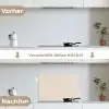 Woestijnstilte keuken achterwand spatscherm klein -voor_na_DE
