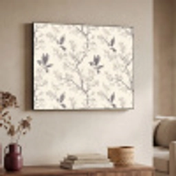 Takken - Vogels - Beige Textielframe zwart klein 947 -sfeer3