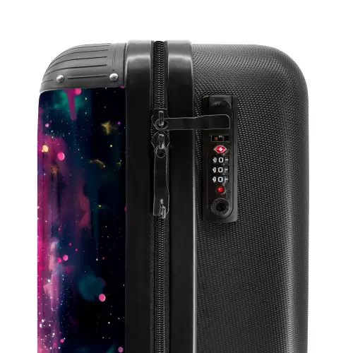Leeuw van verfspetters NBS - Handbagage koffer - Unisex middel -slot