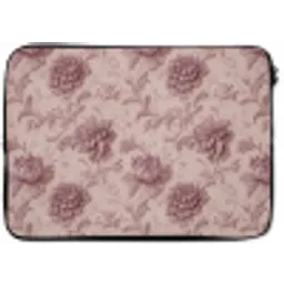 Reliëf - Pioenrozen - Roze laptophoes neopreen klein 279 -zkaufland3dotto