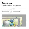 Lavendelbloemen - Quote - Gieter Muismat XXL klein -sfeer5