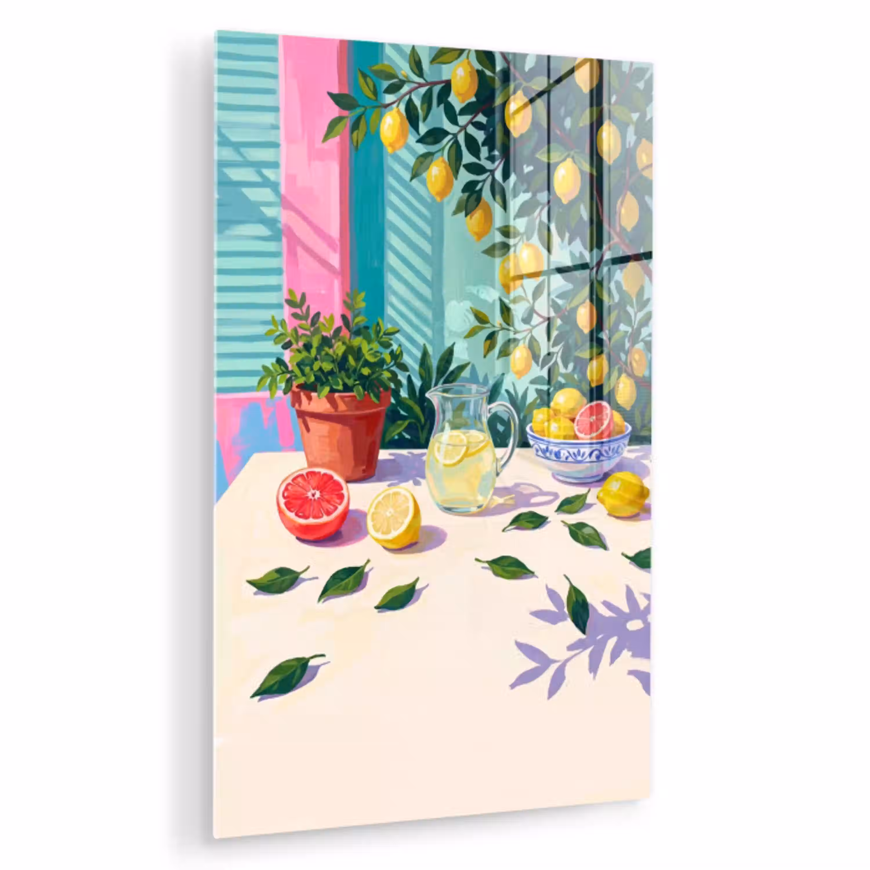 Citroen limonade zomer plexiglas 5mm klein -zzzproduct_nieuw