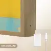 Glazen - Cocktail - Citroen - Kers Light Box met batterij (Wandlamp) middel -USP_websiteoplaadbaarNL