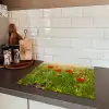 Wildbloemenweelde in de Zomer Inductie beschermer vinyl 3mm middel -sfeer3