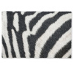 Zebra - Vacht - Klassiek - Zwart - Wit Deurmat klein -zkaufland3d