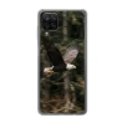 Zeearend - Vliegen - Bos - Natuur Telefoonhoesje Samsung Galaxy A12 klein -3d