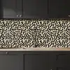 Abstract - Lijnen - Zwart keuken achterwand 2 middel 871 -sfeer1