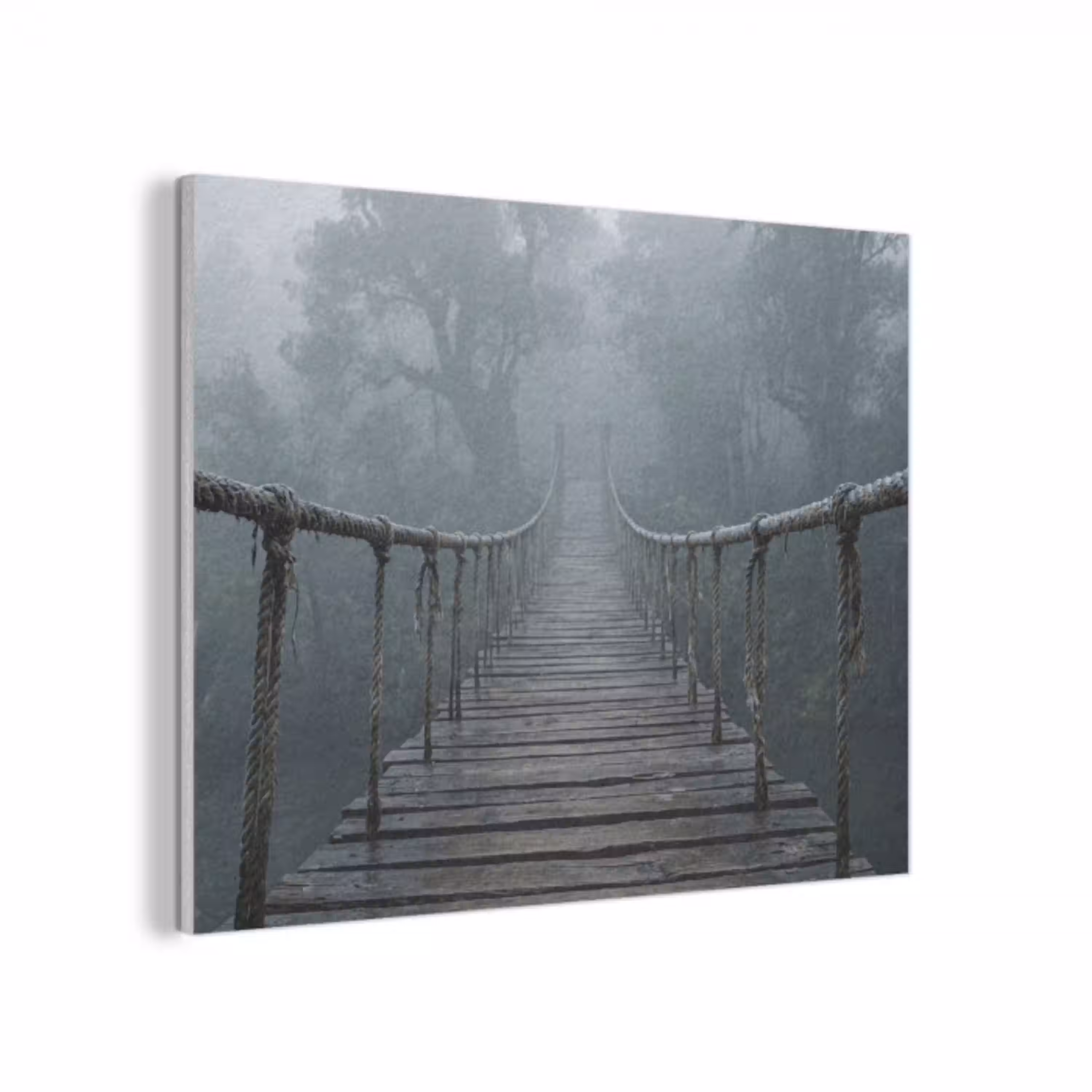 Brug - Jungle - Mist - Natuur PET vilt klein -3d