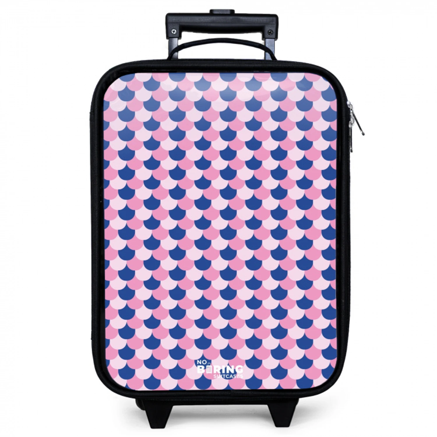 Schubben - Patroon - Blauw - Roze Kinderkoffer - Zwart klein -zzz_website3d