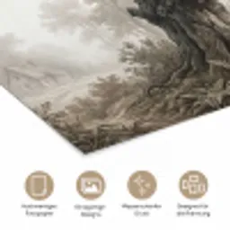 Natuur - Bos - Eik poster papier klein -tcloseup_DE
