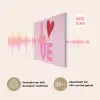 Love - Roze - Hart - Valentijn PET vilt klein -USP_NL