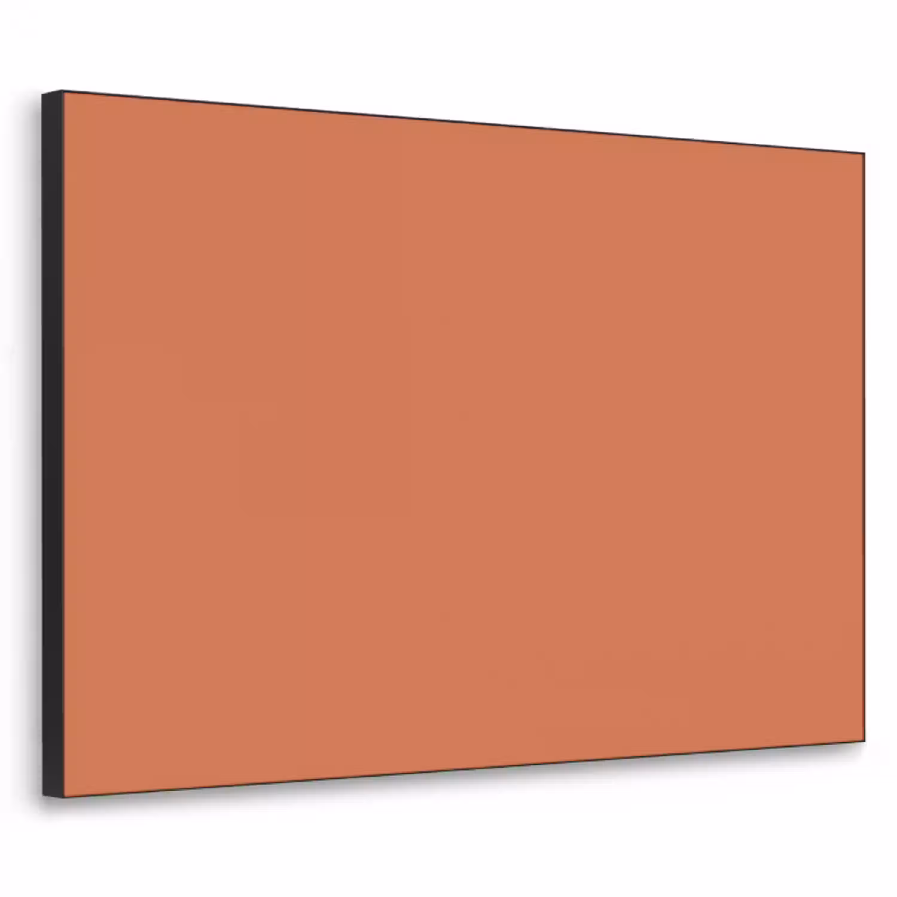 Classic - Terracotta - Oranje Textielframe zwart klein 947 -3d