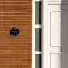 Illustraties - Zwart - Sierlijk Naambord Rond klein -sfeer3-rond-XS