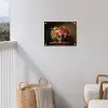 Kleuren - Boeket - Vaas - Hout tuinposter los doek klein -sfeer8