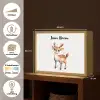 Hert - Dier - Bruin Light Box met batterij (Wandlamp kind) middel -USP_websiteoverzichtNL