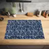 Graniet - Blauw - Koel Inductie beschermer vinyl 3mm klein 276 -sfeer5