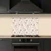 Patroon - Klassiek - Roze keuken achterwand spatscherm klein 900 -sfeer1