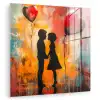 Street art - Liefde - Graffiti - Kunst - Banksy plexiglas 5mm klein -zzzproduct_nieuw