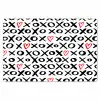Tekens - Harten - Rood Placemat vinyl groot 368 -zzsfeer1_Kitchenyeah-website