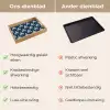 Modern - Patroon - Blauw Dienblad Rechthoek middel 911 -USP_VergelijkingNL