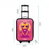 Roze ranger Kinderkoffer - Zwart klein -productfoto_formaten