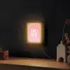 Home - Letters - Groot - Roze Light Box met kabel (Wandlamp) klein -sfeer1