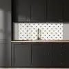 Geometrie - Lijn - Hart - Patroon keuken achterwand 2 middel 871 -sfeer1