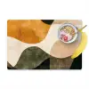 Vormen - Okergeel - Abstract Placemat vinyl groot -zzzproduct_Kitchenyeah-website