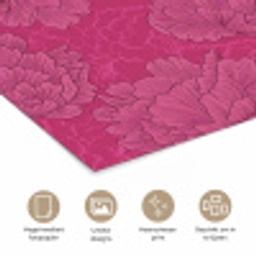 Pioenrozen - Energiek - Roze poster papier klein 62 -closeup_NL