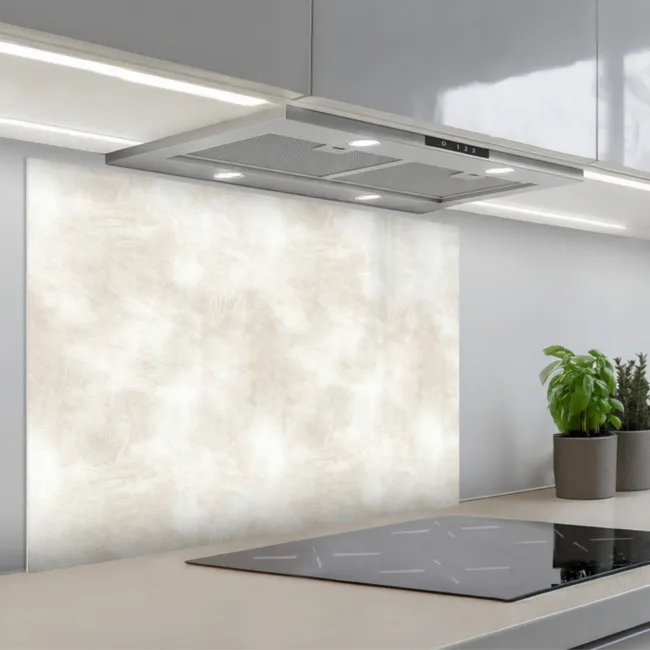 Kitchen splashback for hob - Subtle - Texture - Beige