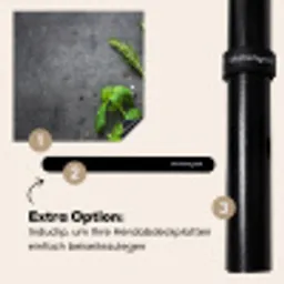 Gastronomisch Stilleven Inductie beschermer vinyl 3mm middel -zzzzzzz-induclip_DE