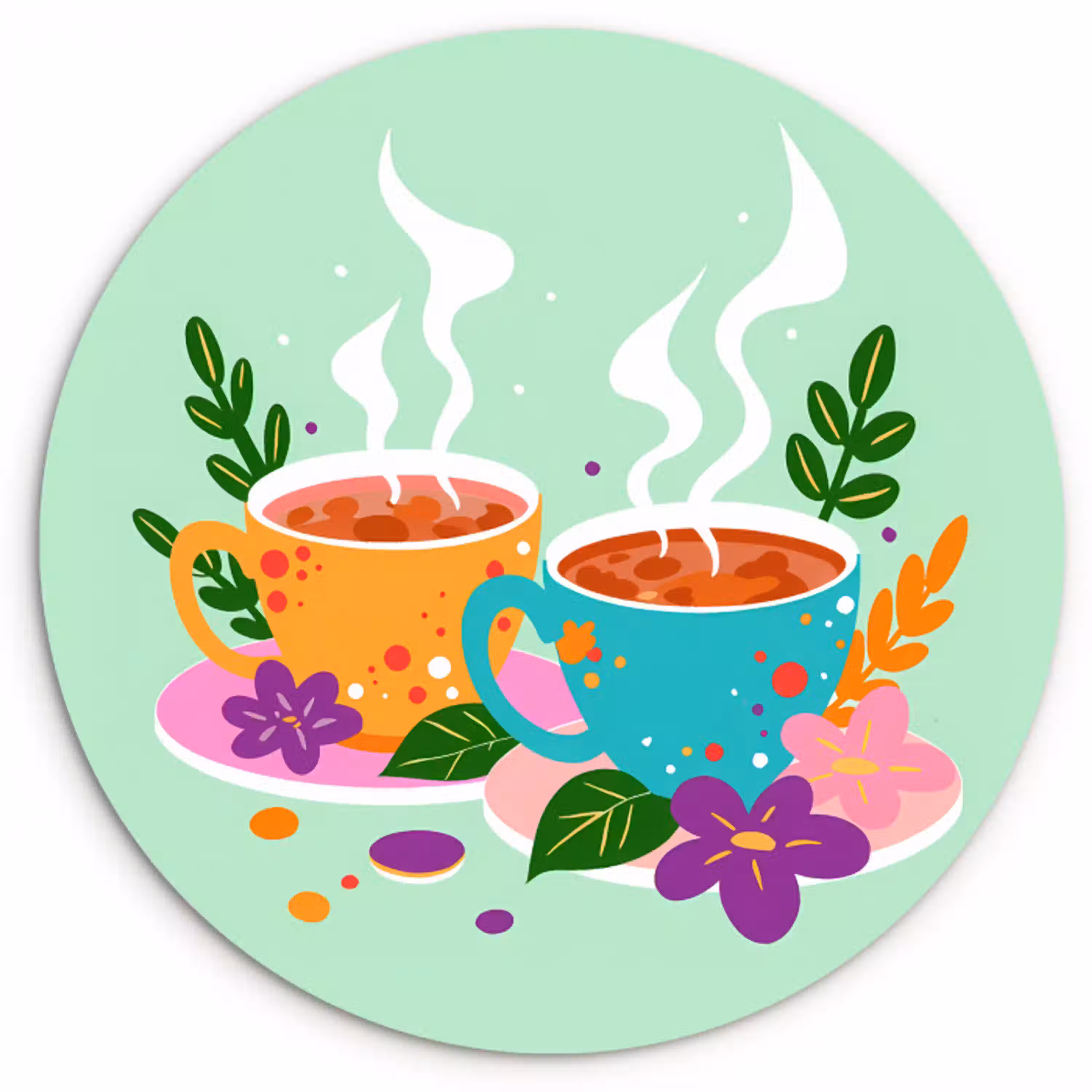 morning-tea-3-2 KitchenYeah - Keuken - Wandcirkel Forex klein -3d